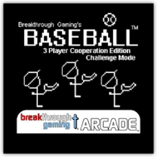 Baseball (3 Player Cooperation Edition) (Challenge Mode) - Breakthrough Gaming Arcade